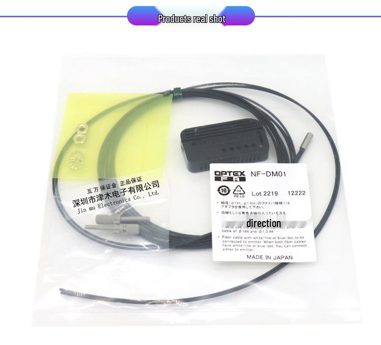 OPTX NF-DM01 M4 Long-Distance Diffuse Reflective Fiber Optic Sensor Probe