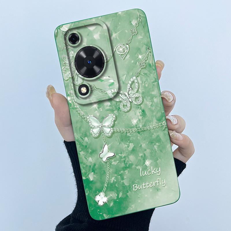 For Huawei Nova Y72 Phone Case Fashion Simplicity Flower Matte Silicone Shell For Huawei Nova Y72S Y63 Y 72 Back Cover Housing