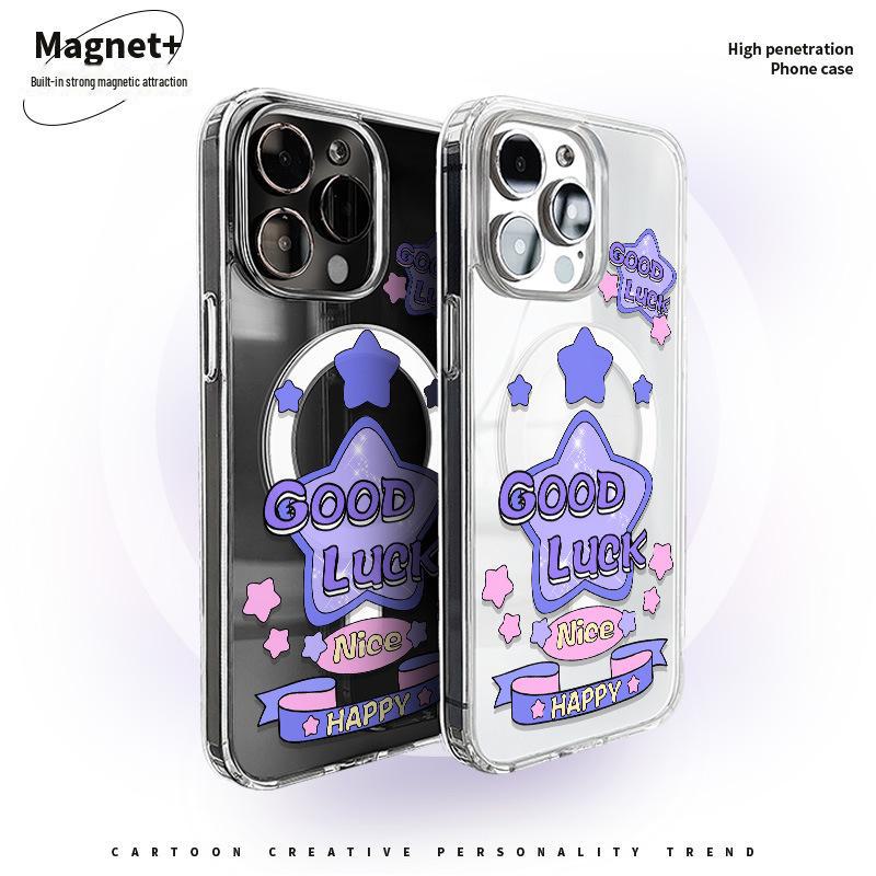 

Zhitai Magnetic Case for iPhone 16 Pro/14/13/12 Pro, Ins Style iPhone 11 Pro