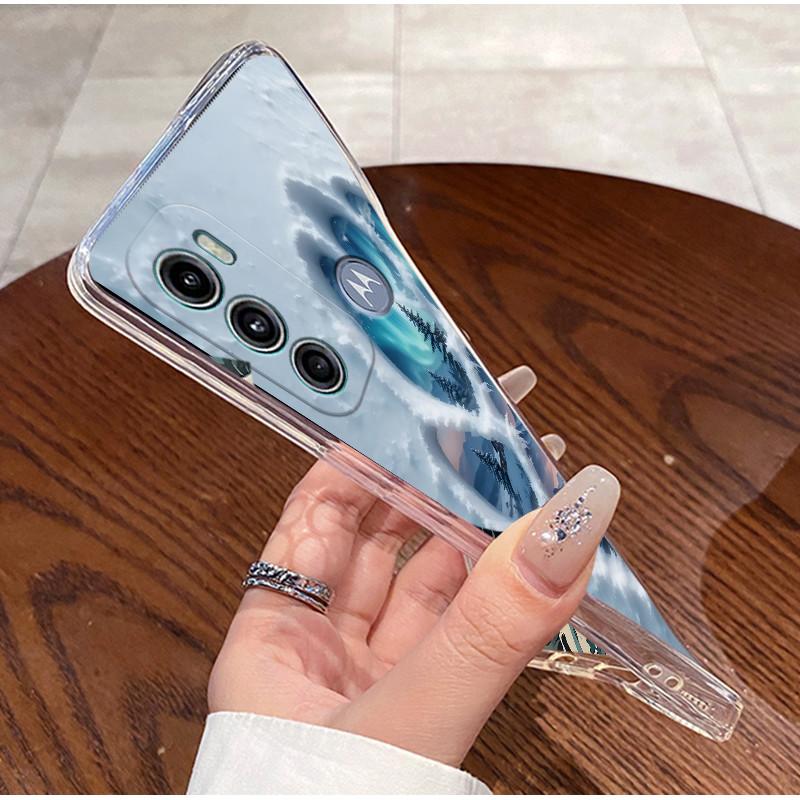 Handyhülle für Motorola Moto G60/G40f/G40 Fusion Weiches Silikon TPU Klar Viral Bemalt Flauschiges Kätzchen Hülle Stoßfeste Abdeckung