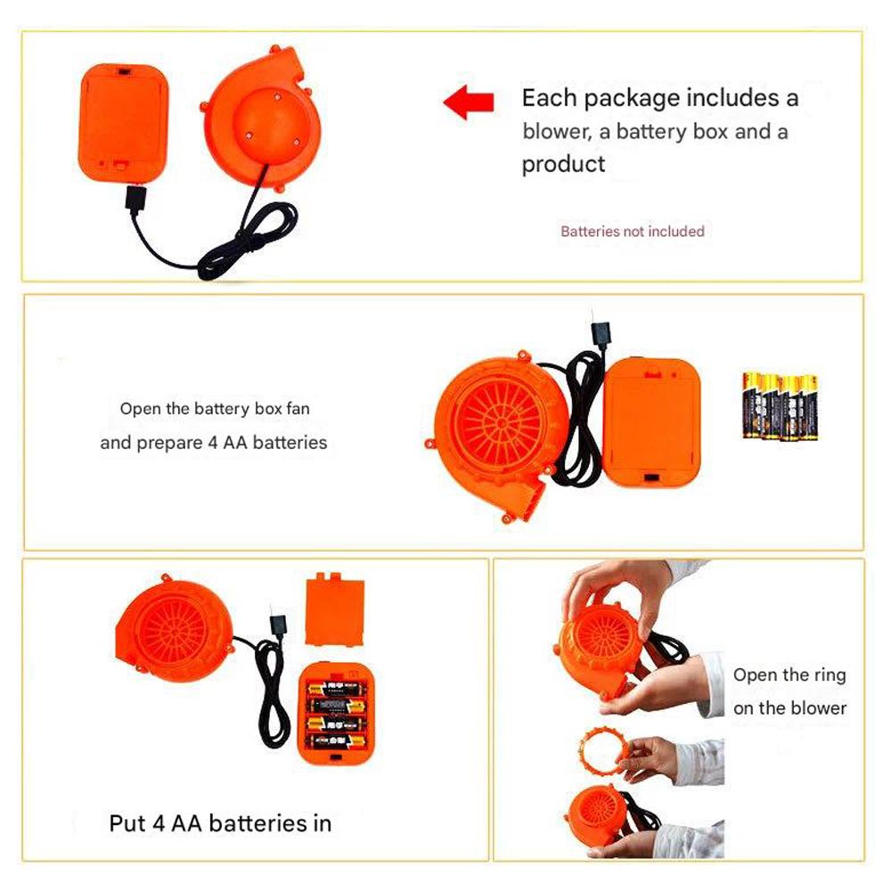 Osterkrawatte Hase Aufblasbares Kostüm, Erwachsene