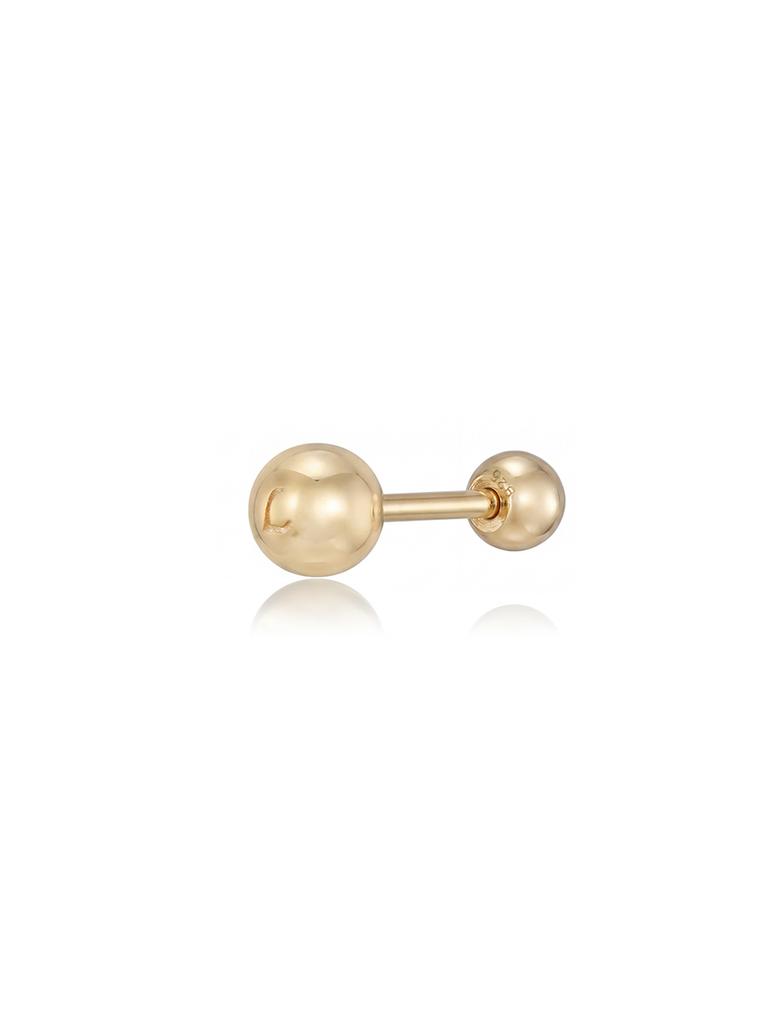 Lunne Silver 925 Signature L 4Mm Ball Piercing #Lspi02