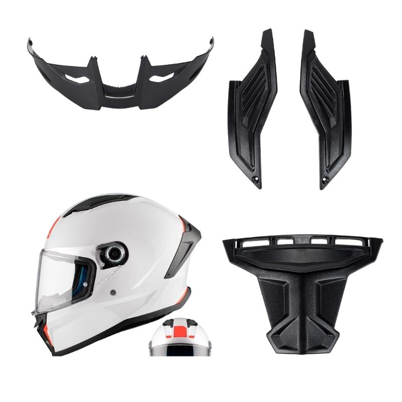 Essential Helmets Air Circulation Spoiler Tail Wing Sweat Reduction for Better Ventilation During High Temperature Rides