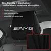 Ochranné potahy opěrek hlavy sedadel do auta Příslušenství pro Mercedes Benz AMG W212 W205 W246 W177 W176 W213 GLC GLE GLS ML Lampa s laserově promítaným logem