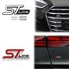 DRZG2 Car Accessories Metal Grille Emblem Rear Trunk Body Badge Sticker For Ford ST LINE Focus Fiesta Ecosport Kuga Mondeo Everest