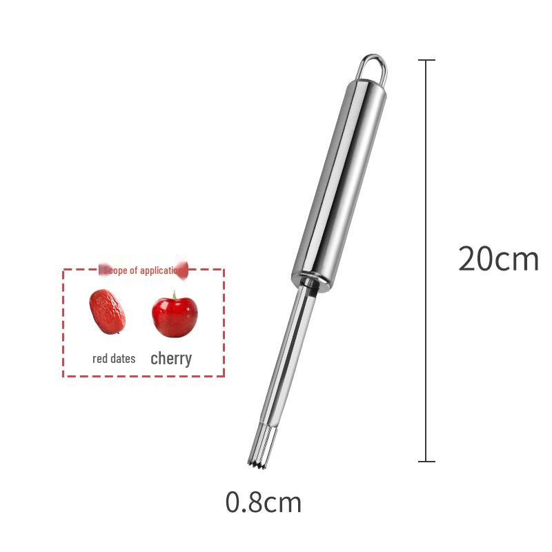 Multi-Functional Hawthorn & Red Date Seed Remover Tool for Home Use