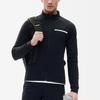 Fila Athletics Solid Logo Sports Knit Long Sleeve Jacket Men jackets Royal-Blue A11M221501FNV