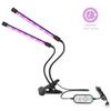 LED pěstební světlo USB PhytoLamp Full Spectrum 5V Phyto lampa 4 hlavy rostlinné světlo pro domácí rostliny, květiny, semena, vnitřní pěstební box