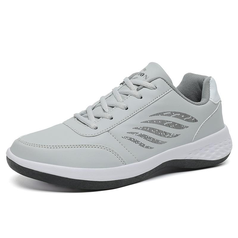 (New) Spring large size light casual shoes, fashion leather board shoes sports men's shoes