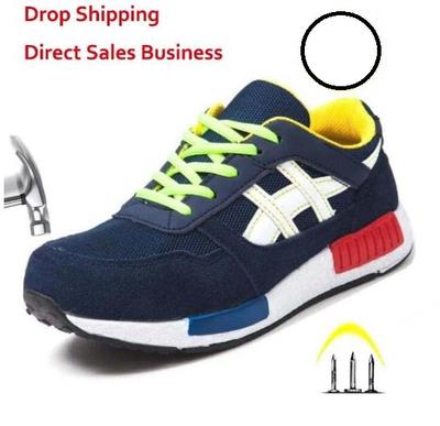 Mężczyźni Kobiety Obuwie ochronne Obuwie robocze ze stalowymi noskami Mieszkania Obuwie ochronne Obuwie ochronne Sneaker Protect Bezpieczeństwo budowy Męskie buty robocze
