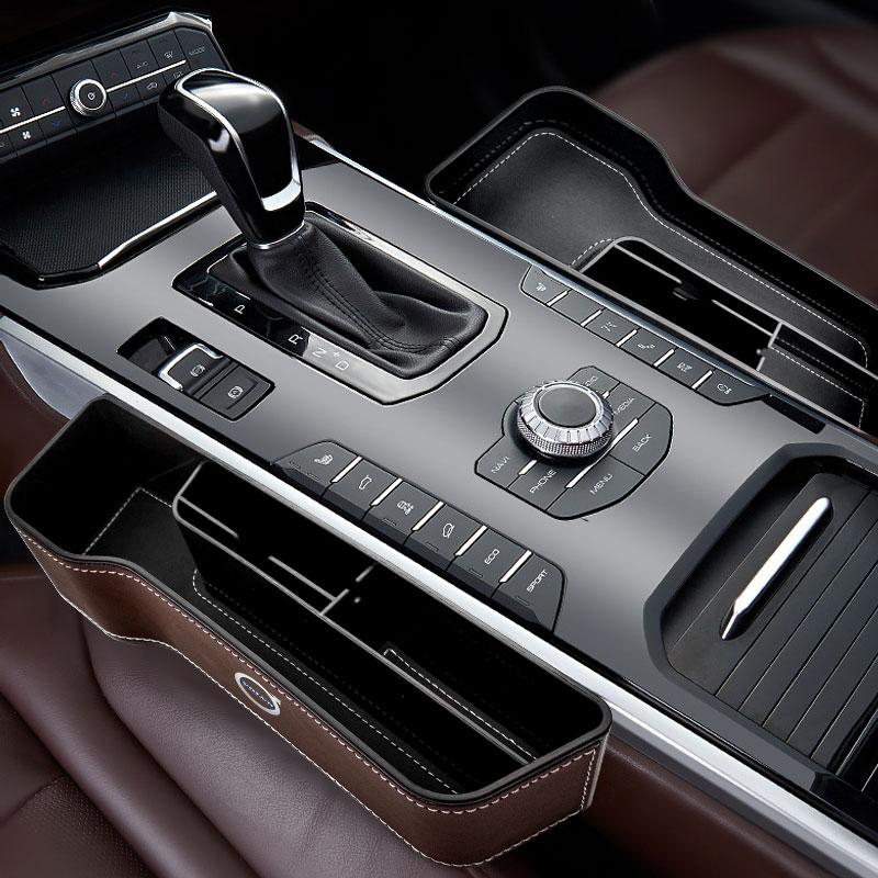 Multifunctional Car Seat Crevice Storage Box Seat Gap Slit Pocket Manager For Volvo 240 C70 S40 S50 S60 S70 S80 S90 V40 V50 V60 V90 XC40 XC60 XC90