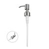 1/2 Pcs Pump Head Accessories Bathroom Brushed Head Nozzles