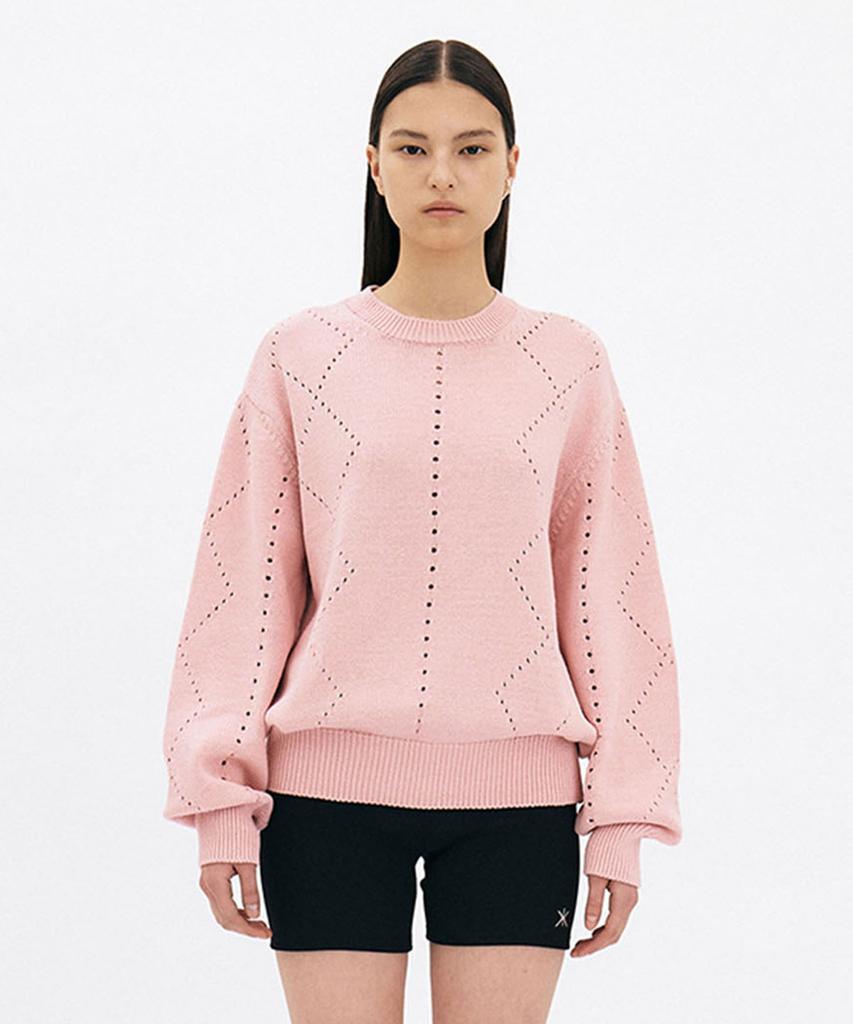 Yunse Hatch Sci-Fi Knit (Light Pink)