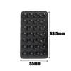 1/2Pcs New Mobile Phone Suction Cup Adhesive Pad Dual Side Silicone Backed Sucker Pad Storage Car Mounted Bracket Wall Stand
