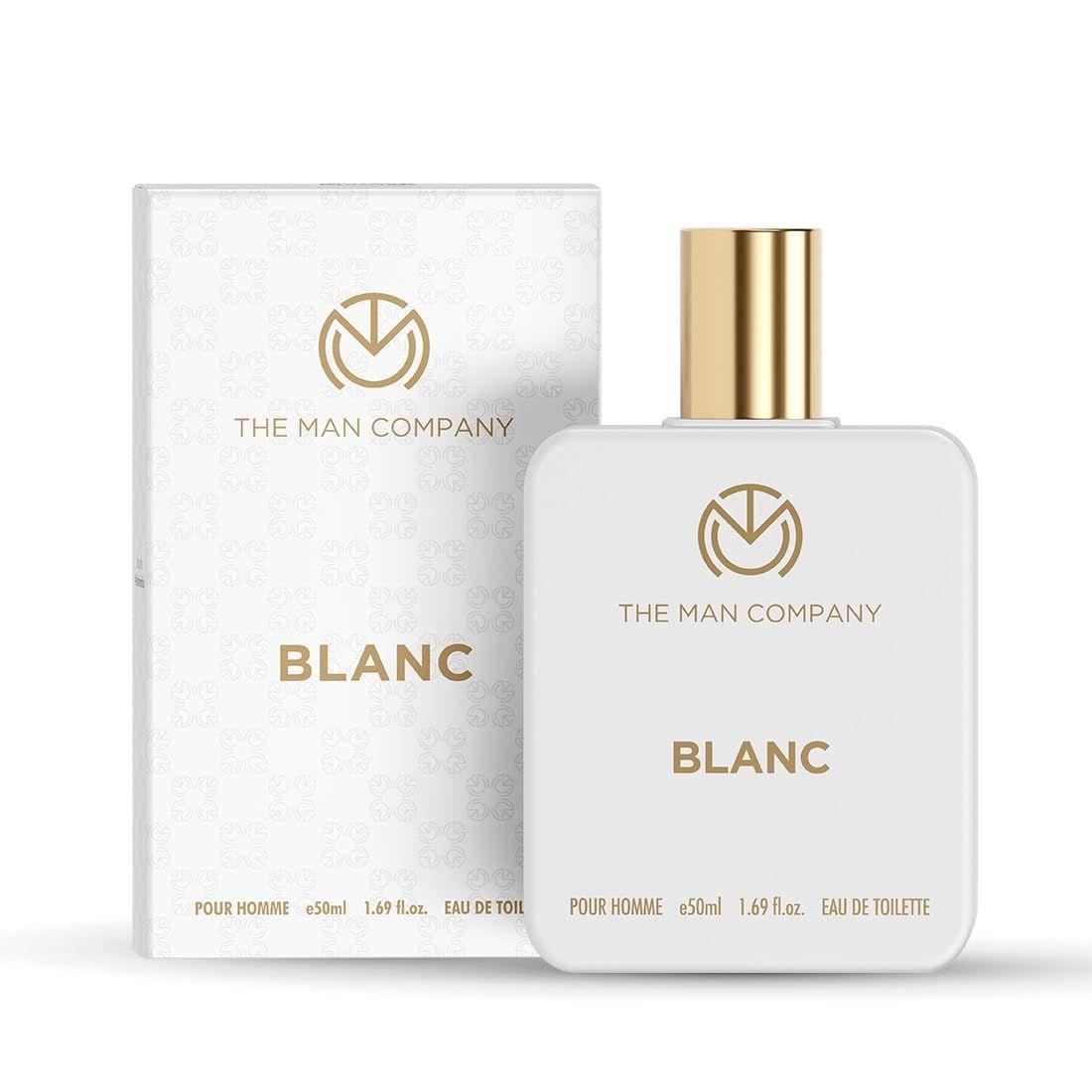 

The Man Company Blanc Edt Perfume - Musk, Citrusy & Aromatic Scent For Man | Premium Long-Lasting Fragrance Spray 50ML