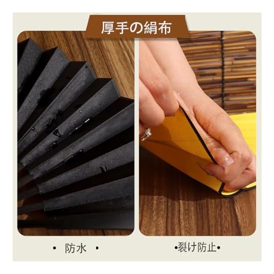 [Mirhua] Folding Fan Men's Women's Bamboo Japanese Style Stylish Festival Japanese Accessory Gift Be