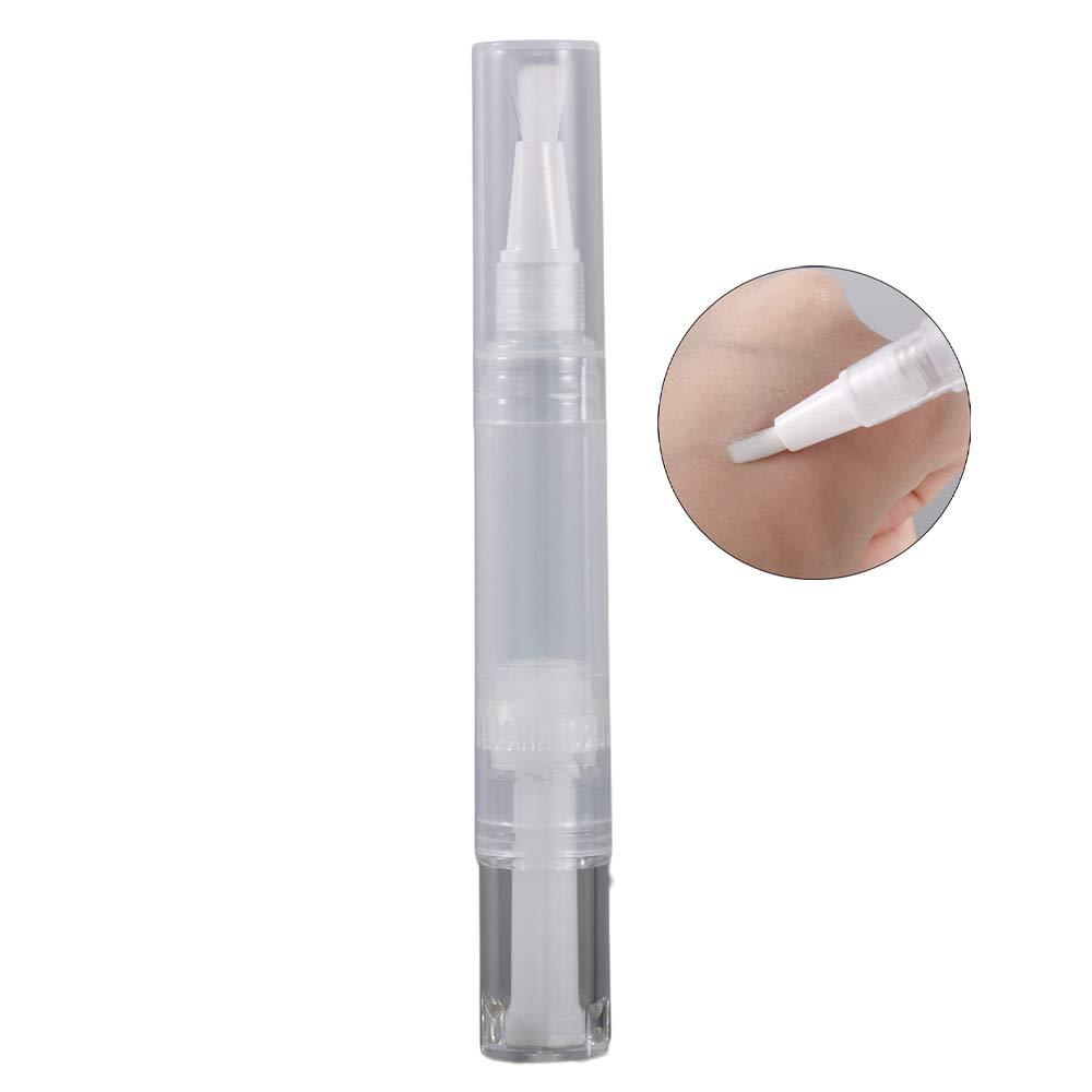 Cuticle Oil Applicator Empty Nail Oil Pen Travel Cosmetic Container Rotating Repacking Vacuum Pen Transparent Twist Pen