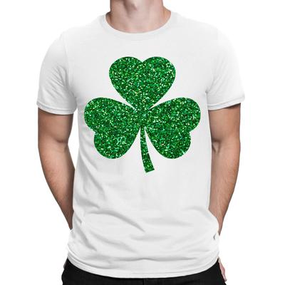 St. Patrick's Day Kleeblatt Glücklich Grün Irisch Irland Herren T-Shirts #UJG6
