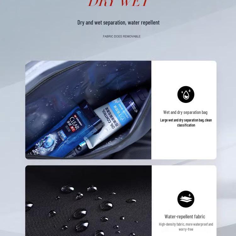 Men's Large Capacity Oxford Cloth Travel Bag - Lightweight, Handheld, and Perfect for Short Trips, Sports, or School Use