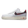 Nike Air Force 1 Low '07 LV8 Tartan Plaid White University Red Sneakers DV0789-100