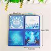 Fashion Paper Greeting Cards 3D Musical Christmas Cards Pop Up Light Up Thank You Card Christmas