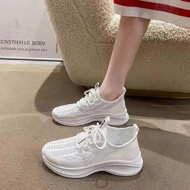 High on Platform Running Shoes for Women Y2k Fashion Designer Luxury Vulcanized Shoe Casual Original Cheap Offer Woman Footwear