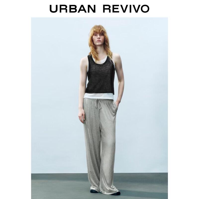 UR Women s Draped Wide-Leg Pants S