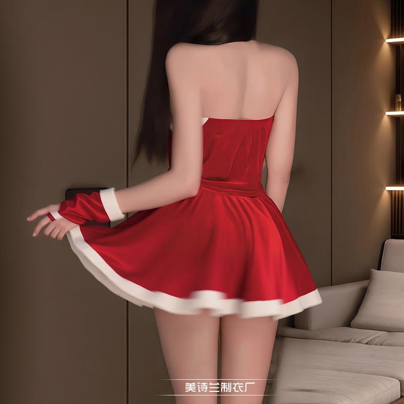 Christmas costumes female cos costumes New Year's robes Sweet Internet celebrity Halloween costumes