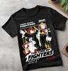 Jujutsu Kaisen Fushiguro Toji T-shirt Anime Horror Zwart Korte Mouw cadeau-shirt