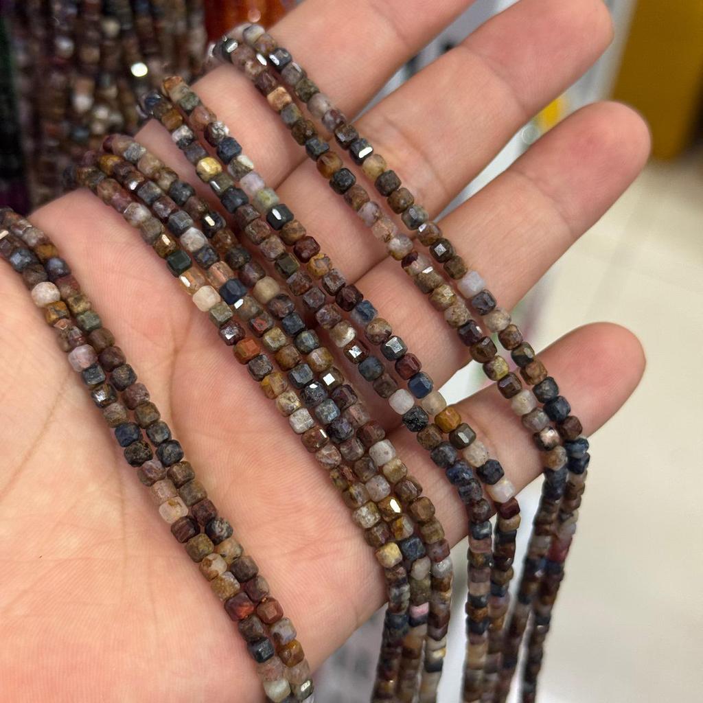 3mm Pietersite Cube Beads for DIY Jewelry