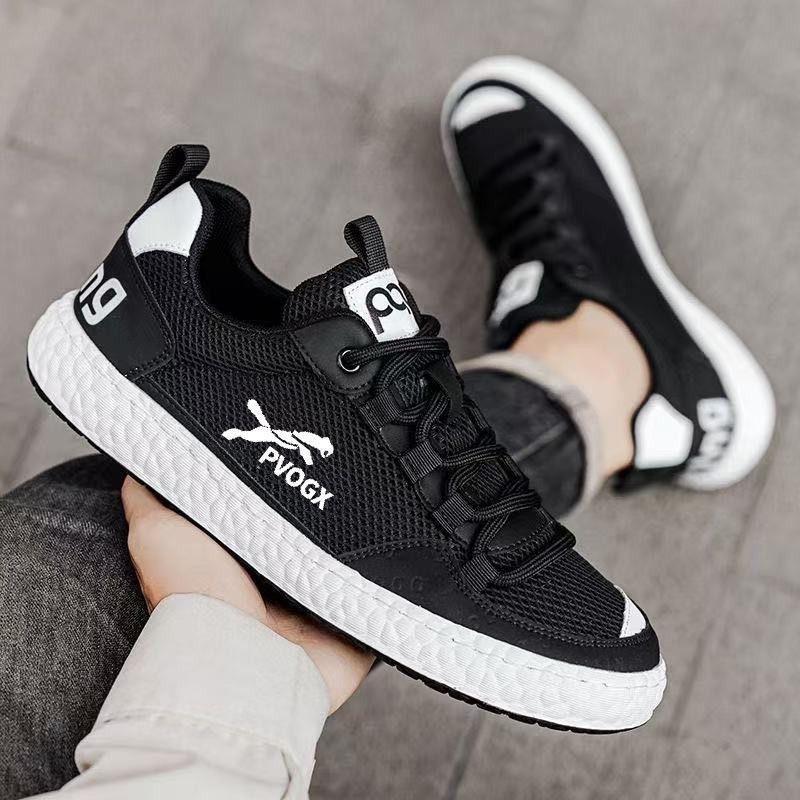 Trendy brand men's shoes 2025 summer new niche original leisure sports men drive to work breathable trendy shoes