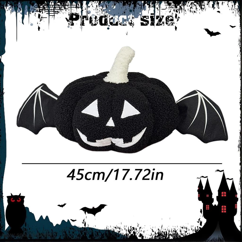 Halloween Pumpkin Throw Pillow Home Decor Photo Props Versatile Sofa Cushion for Car Birthday Thanksgiving Living Room Party