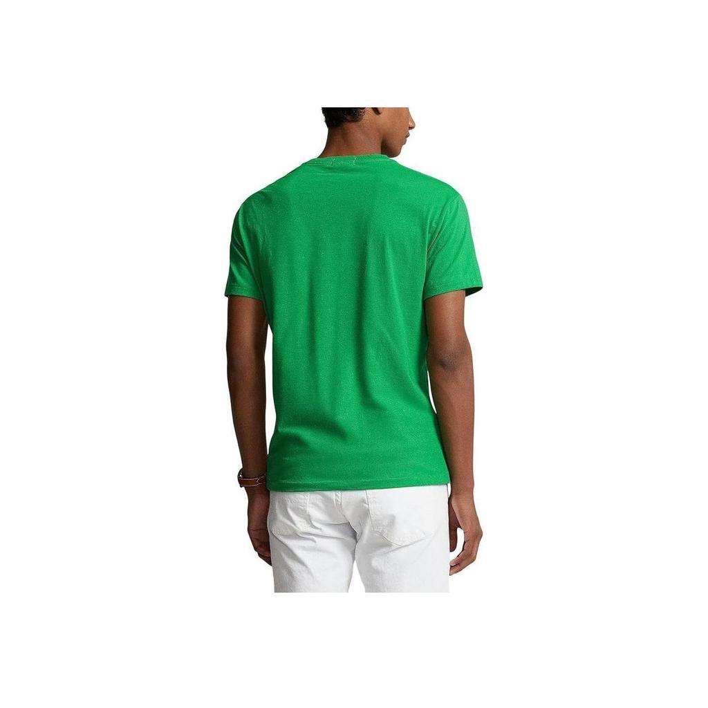 Polo Ralph Lauren Bärenprint Rundhals Kurzarm T-Shirt Herren Oberteile Grün 710854497-028