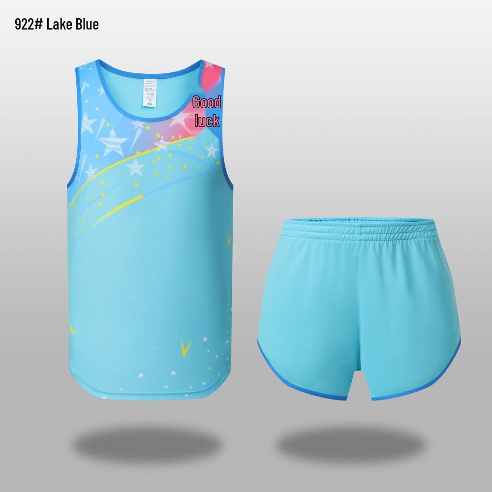 Unisex Track & Field Suit: Marathon Vest & Sprint Training Gear for Students