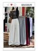 2025 Spring Women's High Waist Loose Wide-Leg Cotton Pants with Drawstring