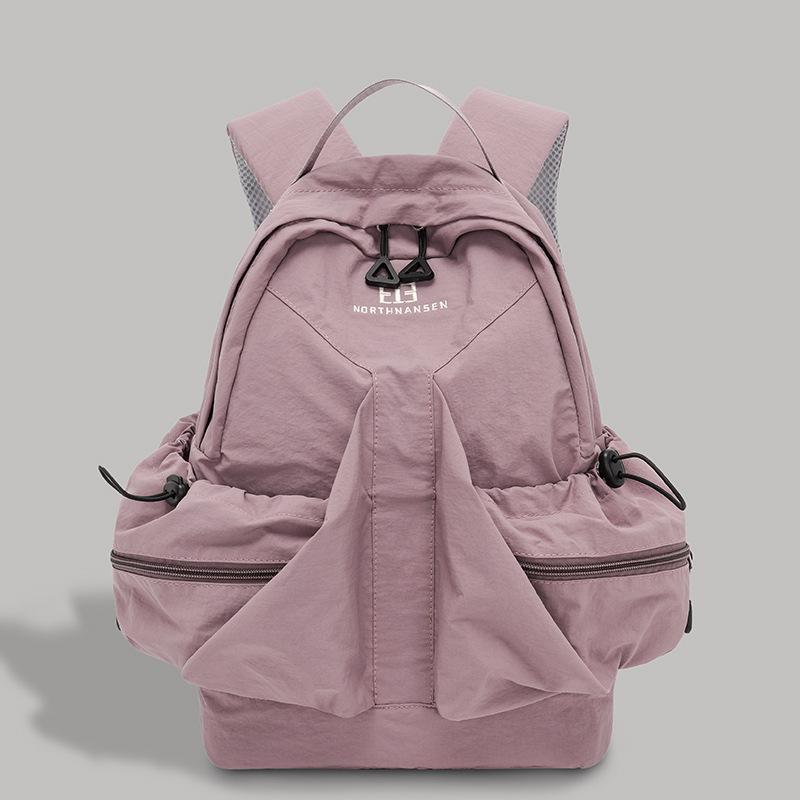 

New Space Series Rocket Bag, Women s Casual Versatile Pleated Backpack, Japanese and Korean Drawstring Large Capacity Trendy Backpack One size fits all