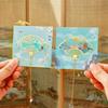 National Style Metal Hollow Bookmark with Chain - Stylish Page Clip for Students