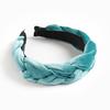 European and American Velvet Twist Braid Headband Collection