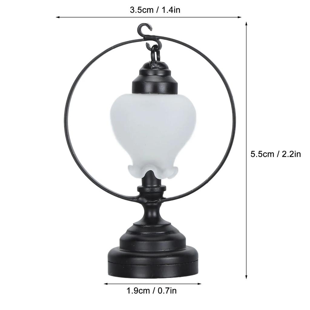 1/12 Scale Dollhouses Lampshade Miniature Furniture Pretend Play for Kids Doll House Furniture Model for Dollhouses