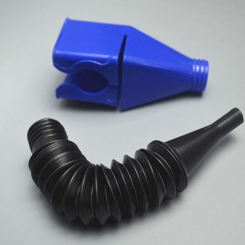 Portable Engine Oil Filling Funnel Plastic Refueling Gasoline Filter Change Oil Funnel