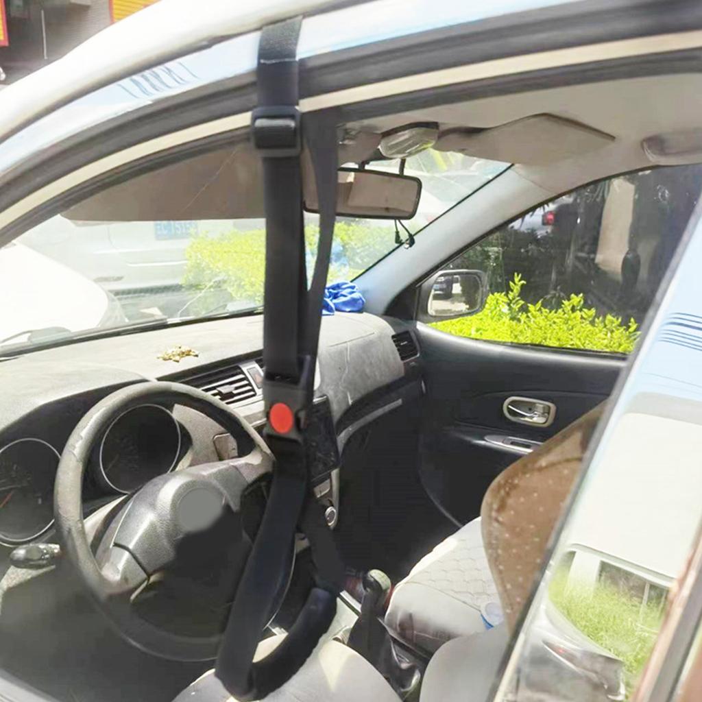 Car Grab Handle Strap For Elderly And Pregnant Users Passenger Easy Installation Comfortable Grip in All Vehicle Types
