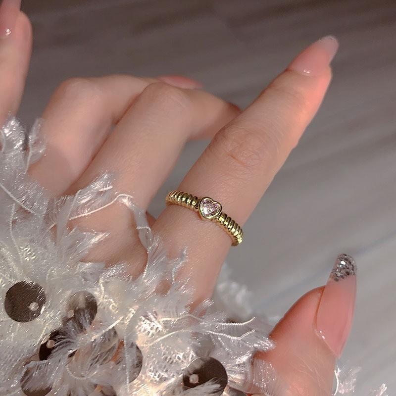 Stunning Glacier Mint Blue Enamel Ring Featuring Unique Floral Design For Women