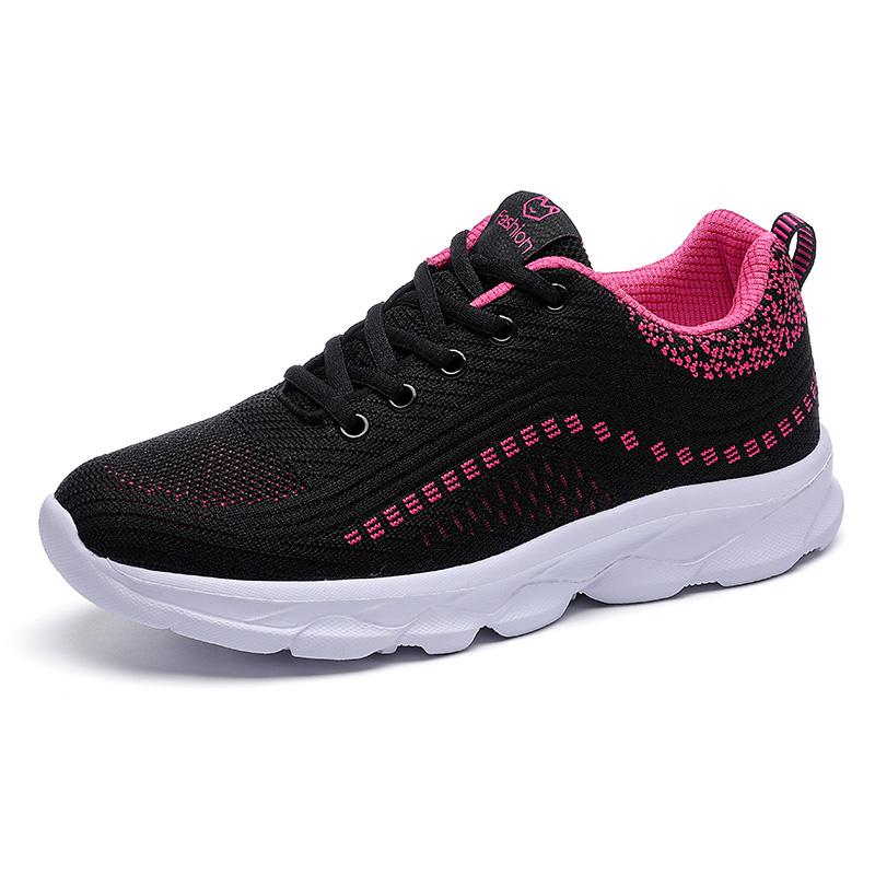 Spring and summer Fashion New Women's Sports Shoes Low cut Breathable Casual Single Shoes Lightweight Running Shoes