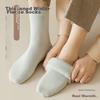 3 Pairs Extra Thick Socks, And Men's Fleece-Lined Mid-Calf Terry Socks, Northeast Warm Pants, Heat-Generating Long Socks for Middle-Aged And Elderly