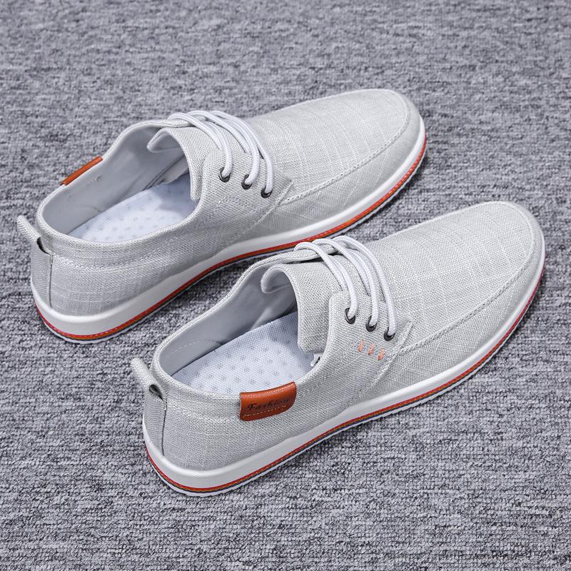 2022 Spring Newest Canvas Shoes Casual All-Match Men S Cloth Shoes Trendy Men S Shoes Breathable Sneakers 40