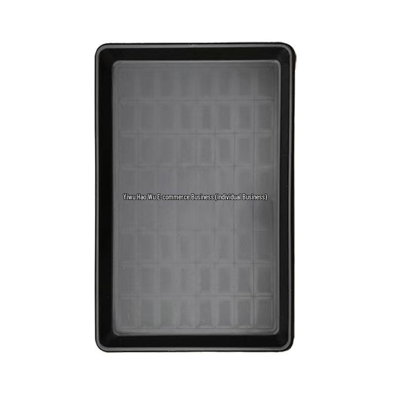 Großes rechteckiges Haustier-Tablett: Hundekäfigboden, Hühnermistwanne, Urinwanne, Kunststoff-Blumentopfhalter.