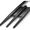 For VW Golf MK7 2013-2016 Car Sticker Front Bumper Side Vent Spoiler Splitter Canard Fog Light Lamp Cover Carbon Styling Black