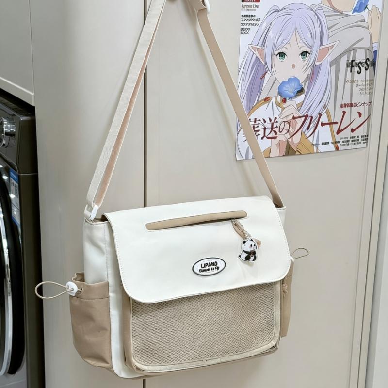 New Y2K Student Casul Crossbody Bag Clear DIY Display Ita Bag Lady Workwear Style Shoulder Bag Harajuku Fashion Travel Schoolbag