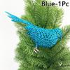16cm Artificial Bird Christmas Tree Decorations Cute Glitter Bird Ornament Photography Props Home Decor Navidad 2025