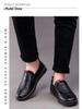 Vår 2025 Herr Casual Slip-On Läderskor - Gränsöverskridande Design